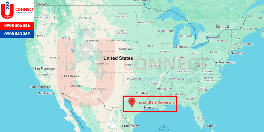 Đại học Texas State , bang Texas - Mỹ